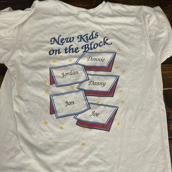 Vintage NKOTB 1989 Step by Step tshirt - Picture 5 of 5